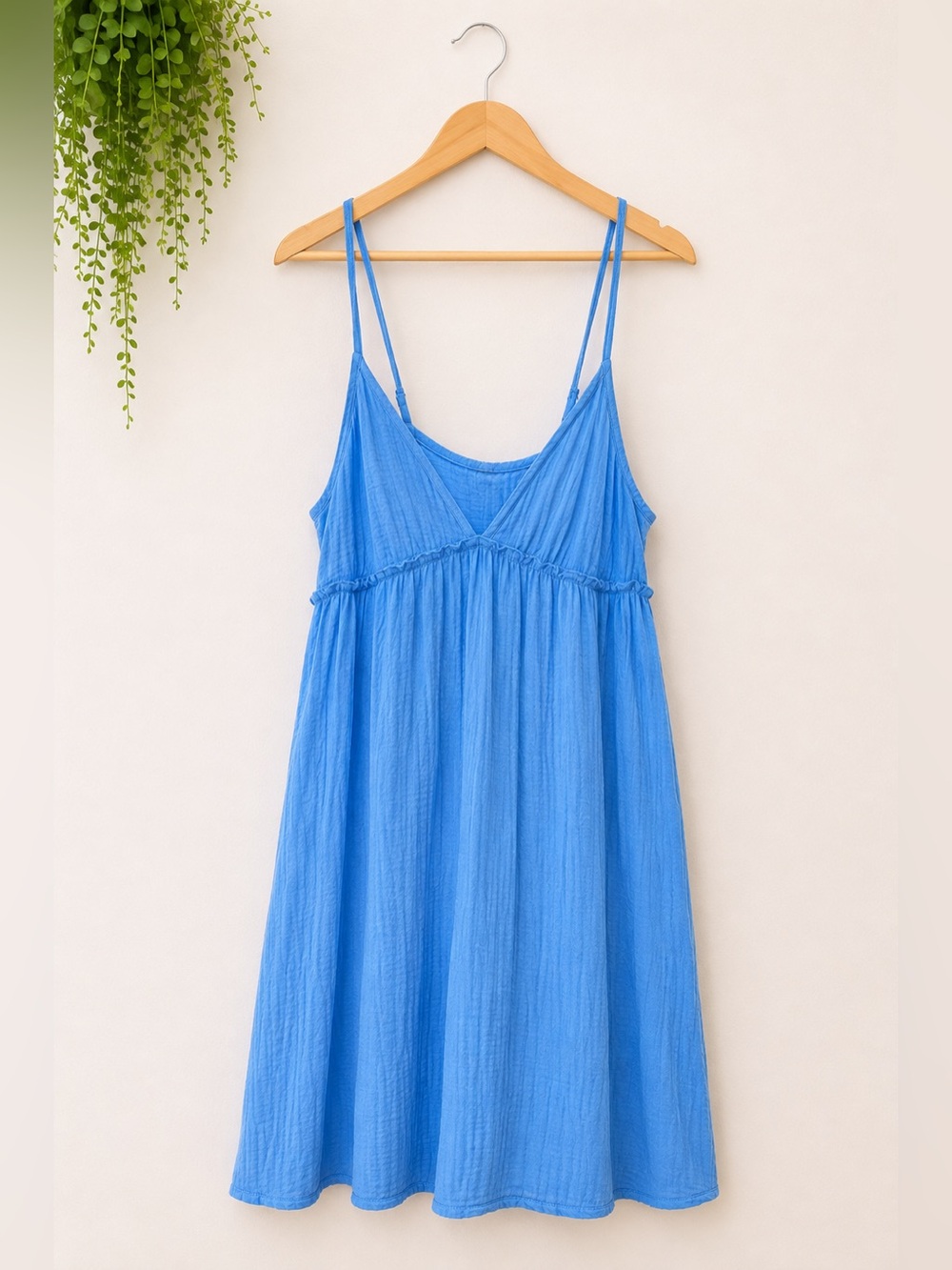 wild fable Blue Spaghetti-Strap Chemise